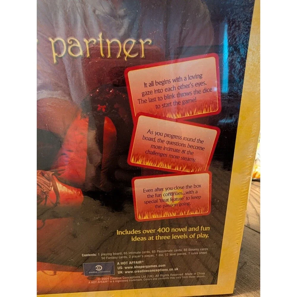 Monogamy A Hot Affair With Your Partner Couples Adult Board Game Brand New
